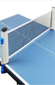 Mesa retráctil tenis mesa plástica sólida red de malla kit portátil kit reemplazar kit para ping pong jugando accesorio5310628