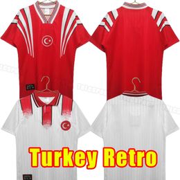 Rétro 1990 Turquie Club Ensembles complets de football JerseyS Équipe nationale Burak Kenan Karaman Hakan Calhanoglu Zeki Celik Sukur Ozan Kabak Yusuf Yazici Turquia Maillot de football