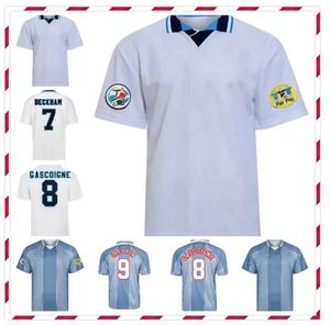 Retro 1995-97 Englands voetbalshirts Shearer Gascoigne Scholes Owen Fowler McManaman Redknapp Vintage Shirt Classic Kit