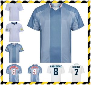 Retro 1995 1996 1997 1998 Englands Soccer Jerseys Shearer Gascoigne Scholes Owen Fowler McManaman Redknapp Vintage Shirt Classic Kit