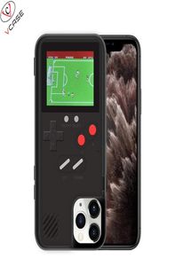 Étuis de téléphone rétro 3D Gameboy pour iPhone avec 36 petits jeux affichage couleur antichoc téléphone de jeu vidéo Case5091799