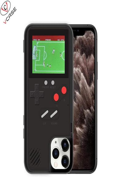 Fundas de teléfono Retro 3D Gameboy para iPhone con 36 juegos pequeños, pantalla a color, funda para teléfono de videojuegos a prueba de golpes5091799