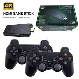 Consola inalámbrica M8 4K, USB 2,4G, host nostálgico, 64GB, 10000 Classic Stick Lite, Mini controlador Retro de 8 bits