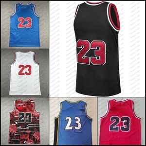 Jerseys de baloncesto retro Men Kids Throwback Basketball Jersey Youth Red Black Black Blue Classic 1991 92 93 1996-97