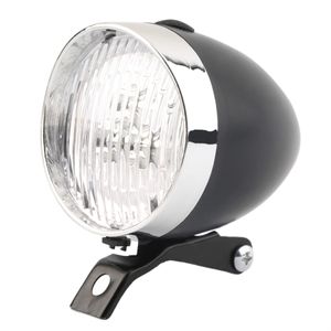 Feu avant rétro à 3 LED pour vélo, lampe de poche Vintage, nouveau, livraison gratuite