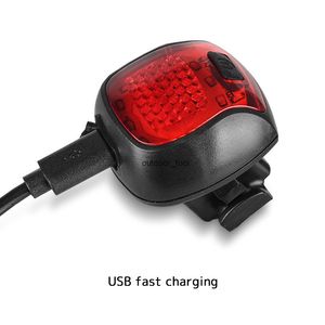 Rétro vélo vélo arrière indicateur LED rouge lumière support support feu arrière lampe vélo accessoires