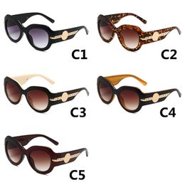 Rétro grand cadre femmes lunettes de soleil surdimensionné ovale lunettes de soleil hommes lunettes de créateur Vintage Uv400 lunettes