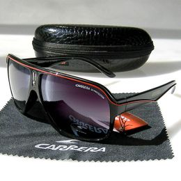 Rétro Carreraa Aviation hommes lunettes de soleil designer unisexe surdimensionné classique pilote lunettes de soleil femmes lunettes de sport gafas de sol para hombre