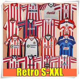 Retro Chivas 110th Guadalajara Soccer Jerseys 1995 1996 1997 1998 1998 1999 2000 2006 Vintage Football Shirts 1960 94 95 96 97 97 98 99 00 01 02 03 06 07 08 Uniform 60e 100e 100e 115e