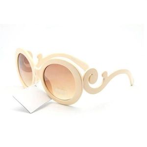 Círculo retro Gafas de sol Symbole para mujeres menores de 20 años favores de fiesta gradiente de moda marco púrpura gafas redondas femeninas uv400 manuf226L