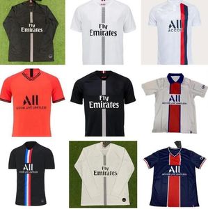 Retro clásico 18 19 20 2021 camisetas de fútbol VERRATTI DI MARIA LAVEZZI DRAXLER CAVANI KIMPEMBE MBAPPE T.SILVA DANI ALVES MATUIDI LUCAS camiseta de fútbol Hombres PSgS