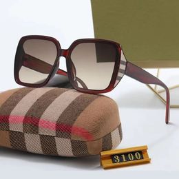Retro Classic Designer Designer Zonnebril Dameshoens zonnebril voor dames Sunshade Eyeshield Adumbral European Style Outdoor Travel met originele doos vierkante zonnebril