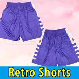 Retro Classic Fiorentina Soccer Shorts Batistuta R.Baggio Dunga Retro voetbalbroek 1998 1999 98 99