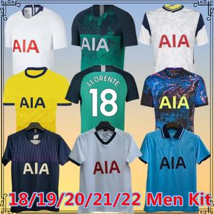 Retro Classic Men Kit Jerseys de football Trippier Alderweireld Vertonghen Llorente Kane Eriksen Son Sissoko Allias Dier 18 19 20 21 22 Home Final 3rd Football Shirt