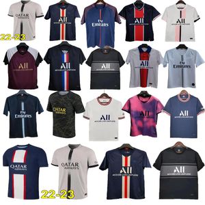 Maillots de football rétro classiques Paris 18 19 20 21 N E Y M A R JR VERRATTI DI MARIA LAVEZZI DRAXLER CAVANI KIMPEMBE MBAPPE MATUIDI LUCAS maillot de football