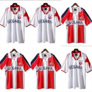 Maillots de football rétro classiques de l'étoile rouge de Belgrade 1995 1996 1997 hommes Savicevic maillot de football Pancev Prosinecki