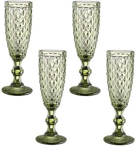 Couleur rétro Gobelet Champagne Verre en relief Jui de verre Creative Gobblet European Style Drinkware Restaurant Party de mariage