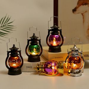 Retro Creative Halloween Laser Decoratief Lantern Party Supply Festival Home Bar Yard Sfeer Decoratieve lichten