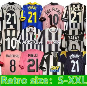 Retro DEL PIERO Conte camiseta de fútbol PIRLO Buffon INZAGHI 84 85 92 95 96 97 98 99 02 03 04 05 94 95 ZIDANE Antiguo maillot DAVIDS BOKSIC Conte camiseta 11 12 15 16 17 18 POGBA 18 19