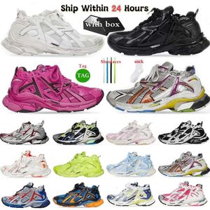 Retro Designer Runner 7.0 Triple S Super Running Shoes Tess Gomma Platform Zend Sense Black White Pink Blue Deconstruction Joggingt Rainers Sneakers