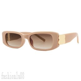 Gafas de sol de diseño retro para mujer, para hombre, gafas de sol, color sólido simple, montura pequeña, occhiali da sole, rosa, cool girls goggle, gafas de sol polarizadas de verano PJ025 C23