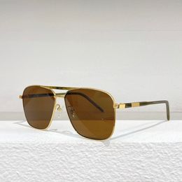 Lunettes de soleil pour hommes et femmes de mode rétro boîte surdimensionnée design unique style gothique simple et généreux lunettes de protection UV400 extérieures de haut niveau avec boîte GG1164S