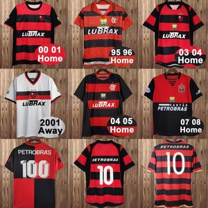 Retro Flamengo JOSIEL WILLIAMS Heren voetbalshirts KLEBERSON ADRIANO RETRO 1982 1988 1990 1994 2003 2004 2007 2008 Thuisvoetbalshirt Camisetas de Futebol