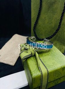 Rétro vert émail personnalité nouveau 925 marcassite sculpté bracelet ouvert émail couples Jade bonne qualité le créateur de mode dames man5906884