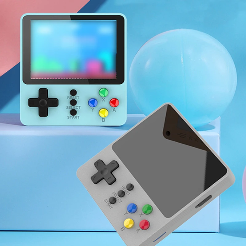 Retro Handheld 500-в-1 портативная мини-игровой консоль ретро-видеоигр Консоль 3,0-дюймовый цвет ЖК-экрана 7-цветов