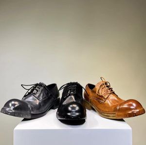 Retro handgemaakte kledingschoenen grijs echt lederen vintage grote mannen oxfords mode feest trouwschoenen klassieke formele evenementen