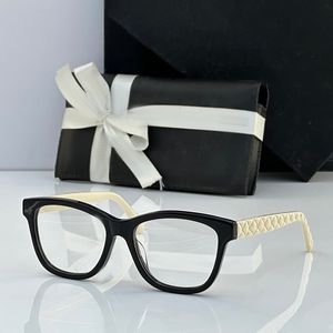 Retro Hoge Kwaliteit Luxe Zonnebril Optische Computer Lezen Brillen Mode Vrouwen Anti Lichtblauw Cat Eye Brilmontuur CH3443 Oversized Vierkant Lesebrille