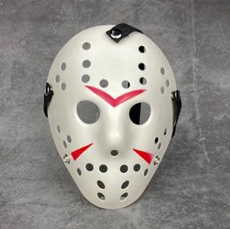 Retro Jason Mask Horror Funny Full Full Masks Bronce Halloween Cosplay Masquerademasks Party de hockey Festival de Pascua Suppli9225228