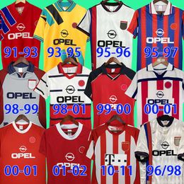 Jerseys rétro 93 94 95 96 97 98 99 00 01 10 11 12 13 14 Kahn Elber Pizarro Scholl Klinsmann Matthaus 1997 1999 Lizarazu Muller Robben Schweinsteiger Klose Bayern Munich Munich