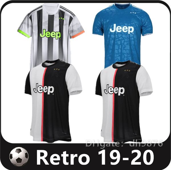 Retro Juve 18 19 20 21 Ronaldo Chiellini Dybala camisetas de fútbol de Ligt Matuidi Bonucci D.Costa Bernardeschi Pjanic camiseta de fútbol