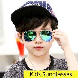 Gafas De Sol Retro para niños, marca De diseñador UV400, nueva tendencia, Gafas De Sol para niños, gafas De Sol De lujo para bebés, niños y niñas, Gafas De Sol