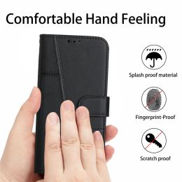 Étui en cuir rétro pour Infinix Hot 20 20S 12 Pro 11 Play 10 Lite 11s 10s NFC Note 12 G96 VIP 12I Carte de portefeuille Protection Couvercle du téléphone