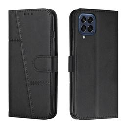 Étuis portefeuille en cuir rétro pour Samsung M33 5G M53 M23 MOTO E30 E40 G Stylus 2022 4G G22 Google Pixel 7 Pro Vintage Flip Cover Credit ID Card Slot Holder Book Business Pouch