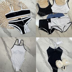 Dames badmode Designer bikinizwempakken Dames tweedelig zwempak Vrouwelijke hoge taille Zomer strandkleding Zwemmen Monokini