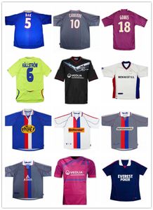 Retro Lyon Soccer Jerseys 2000 2001 2002 2008 2009 2010 2011 2012 2013 Vintage Maillot de Foot Juninho Classic Football Shirt 00 01 02 08 09 10 11 12 13 Pjanic Benzema Tops