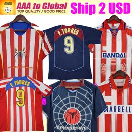 Retro MADRIDS voetbalshirts 94 95 96 97 03 04 05 10 11 13 14 15 Atletico vintage F.TORRES SIMEONE KOKE voetbalshirts 1994 1995 1996 1997 2003 2004 2005 2010 2011