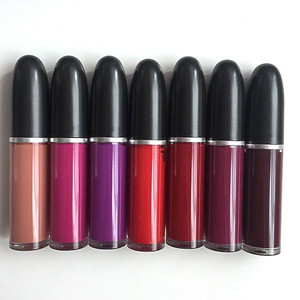 Rouge à lèvres mat rétro, 15 couleurs avec nom anglais, 3.0G, brillant à lèvres Pro Nude, maquillage de beauté