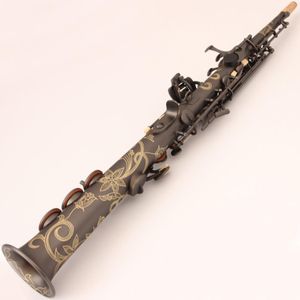 Saxophone rétro mat original 54, structure B-key, professionnel, aigu, antique, type traction, artisanat, qualité professionnelle