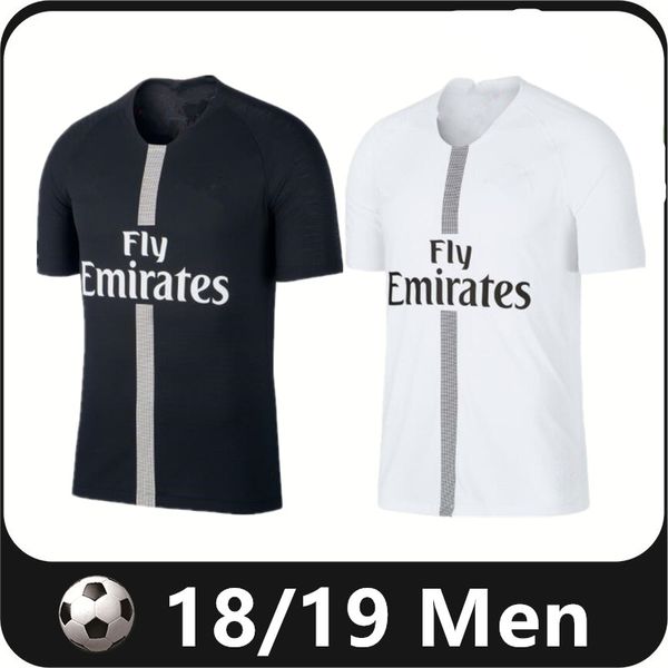 18 19 PSG MBAPPE Retro Soccer Jerseys JOUEUR # 30 SERGIO RAMOS MARQUINHOS VERRATTI KIMPEMBE Maillots de football shirt ICARDI DI MARIA DRAXLER uniformes