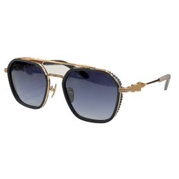 Retro Mens Chr Fashion Designer Sunglasses For Hommes Lunettes de soleil pour femmes pour femmes Punk Pop Design Heavy Process Suradized Man Glasses UV400 Protective Lens