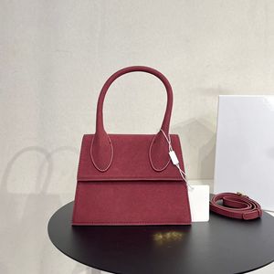 Retro-Mini-Tasche mit Klappe, Umhängetasche, Schulter- und Unterarmtaschen, 12 Farben, Damen-Handtaschen, Geldbörse, Clutch-Geldbörsen, mattiertes Wildleder, echtes Leder, goldfarbenes Metall, modische Brieftasche