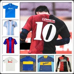 RETRO NEWELLS Voetbalshirts OUDE JONGENS 78 86 85 Maradona 82 83 93 Boca MESSIS 87 Naples Napoli Voetbalshirt KINDERKITS