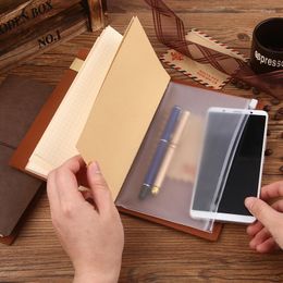 Retro Notebooks Hand Ledger PU Leather Journal Notebook Diary Notepad Stationaire Cahier Defter Agendas Papeleria