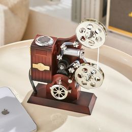 Retro Plastic Filmprojector Creatieve Home Decor Vintage Ambachten Woonkamer Kantoor Tafeldecoratie Bureau Accessoires Cadeau 240124