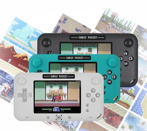 Console de jeu portable rétro portable mini classique 8 bits 4,0 pouces lecteur de jeu pour enfants intégré 208 jeux vs x7 m3 821 sortie d'usine