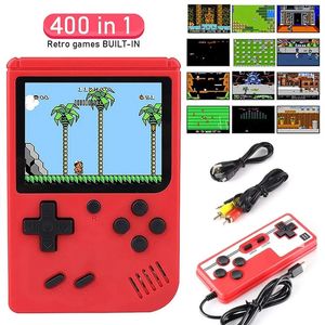 Retro Portable Mini Handheld Video Game Console 8 bits 3,0 pouces LCD Couleur Kids Player intégré 400 Jeux pour Kid Noël Gift 240419